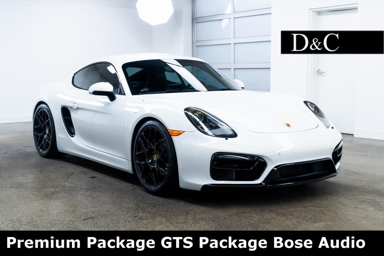 2016 Porsche Cayman GTS Premium Package GTS Package Bose Audio