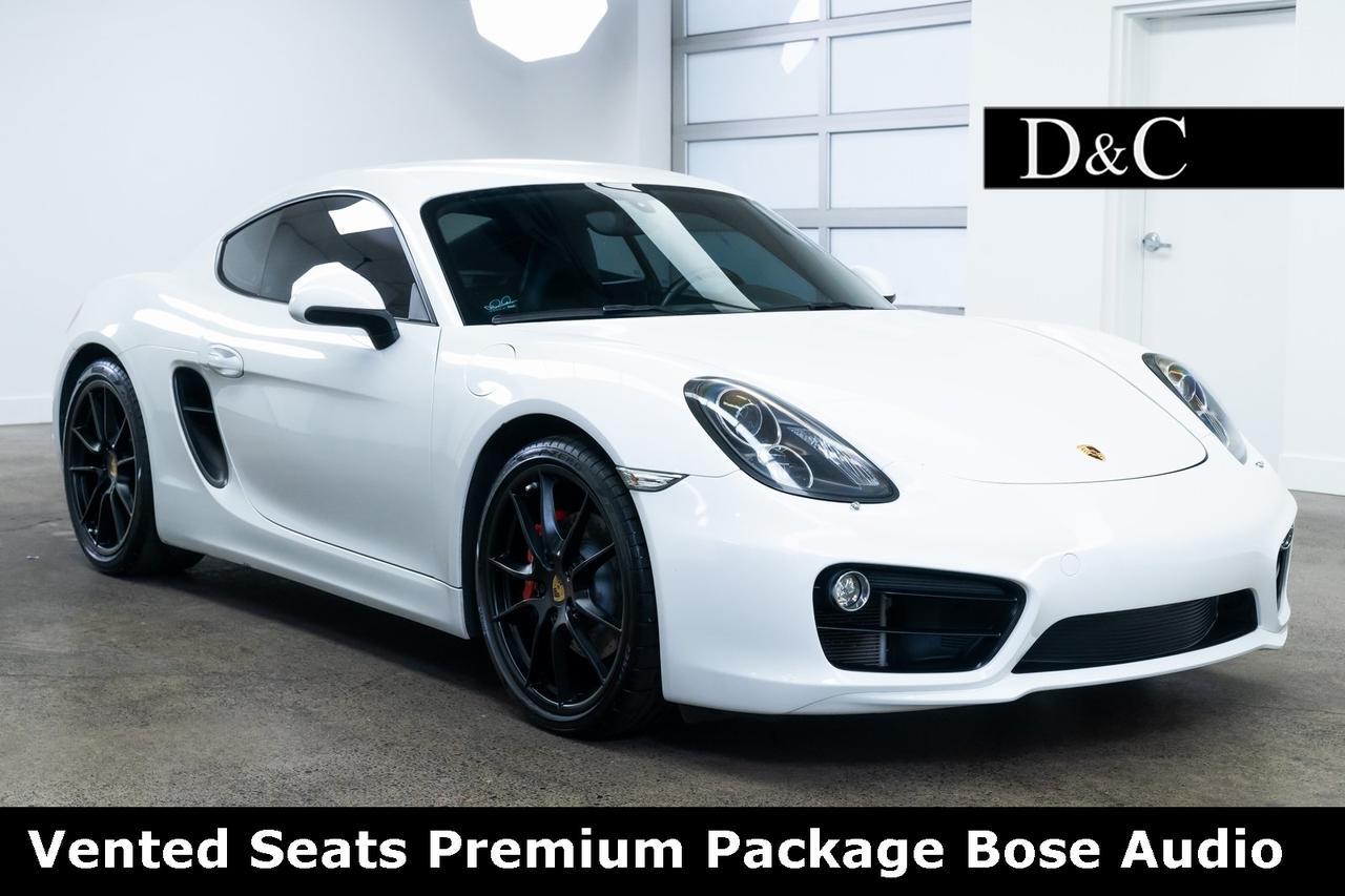 2016 Porsche Cayman S Vented Seats Premium Package Bose Audio Portland OR
