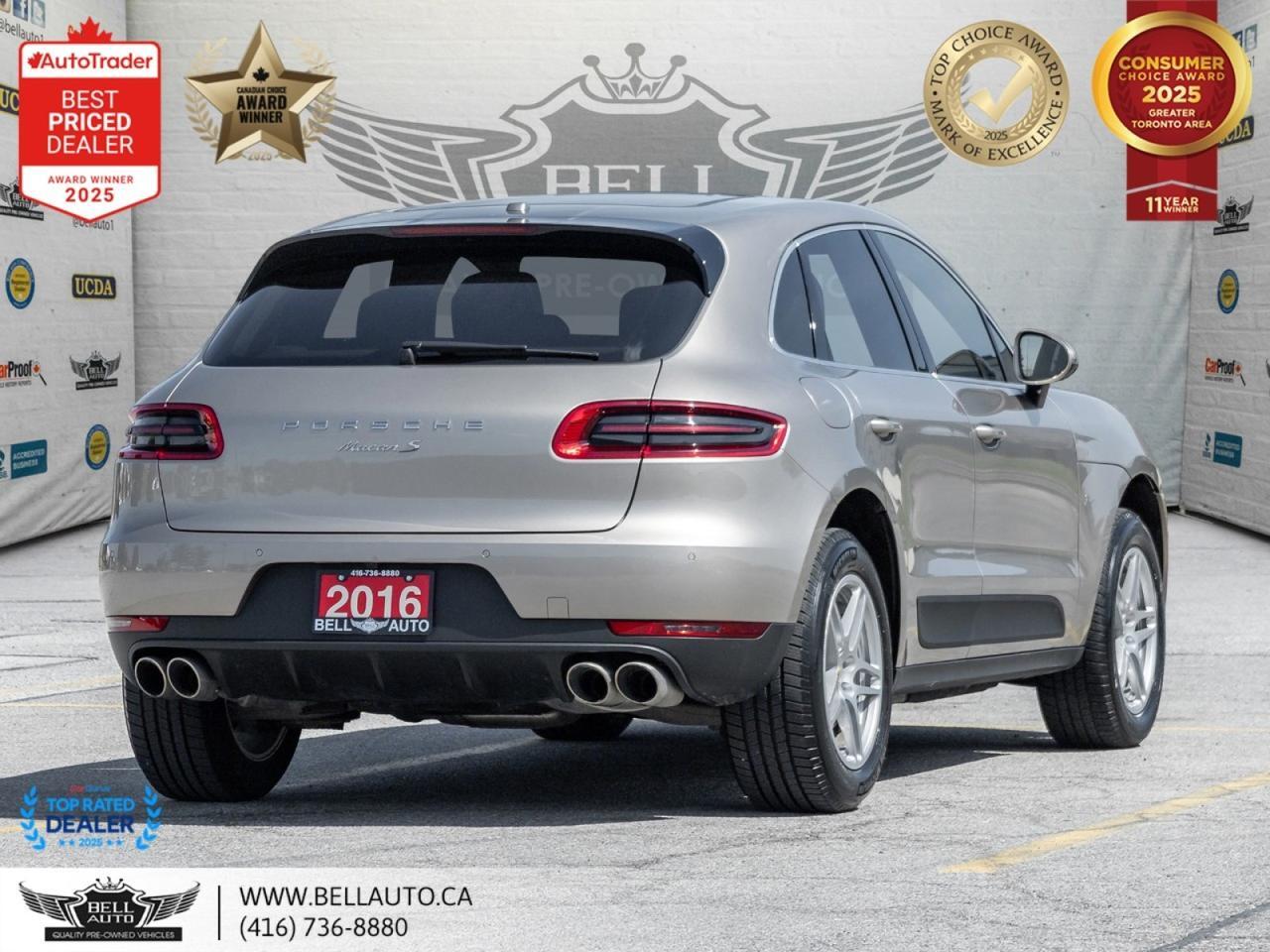 2016 Porsche Macan S | NAVI | B.CAM | PANO | BOSE | HTD VNT SEATS | XENON Toronto ON