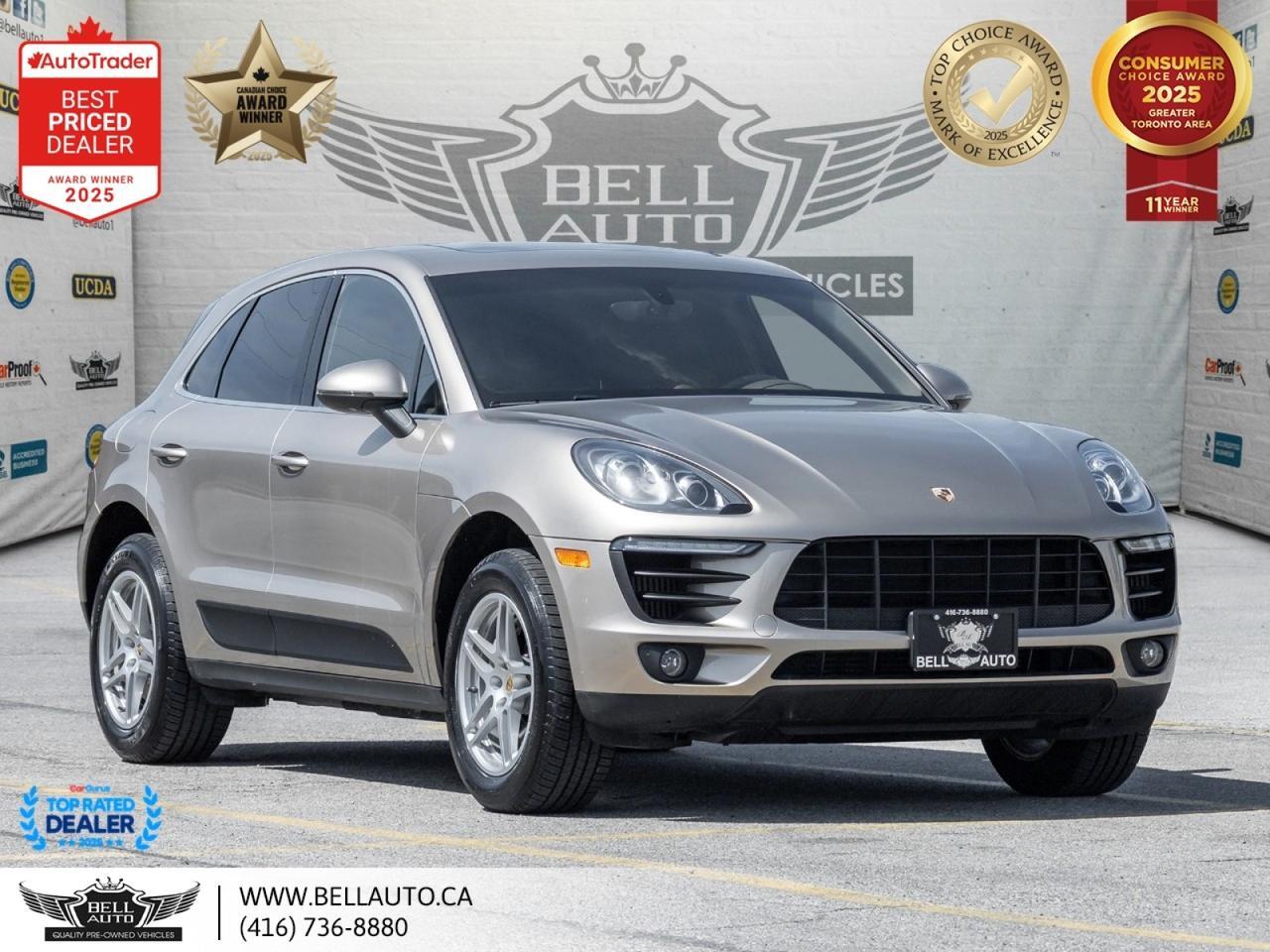 2016 Porsche Macan S | NAVI | B.CAM | PANO | BOSE | HTD VNT SEATS | XENON