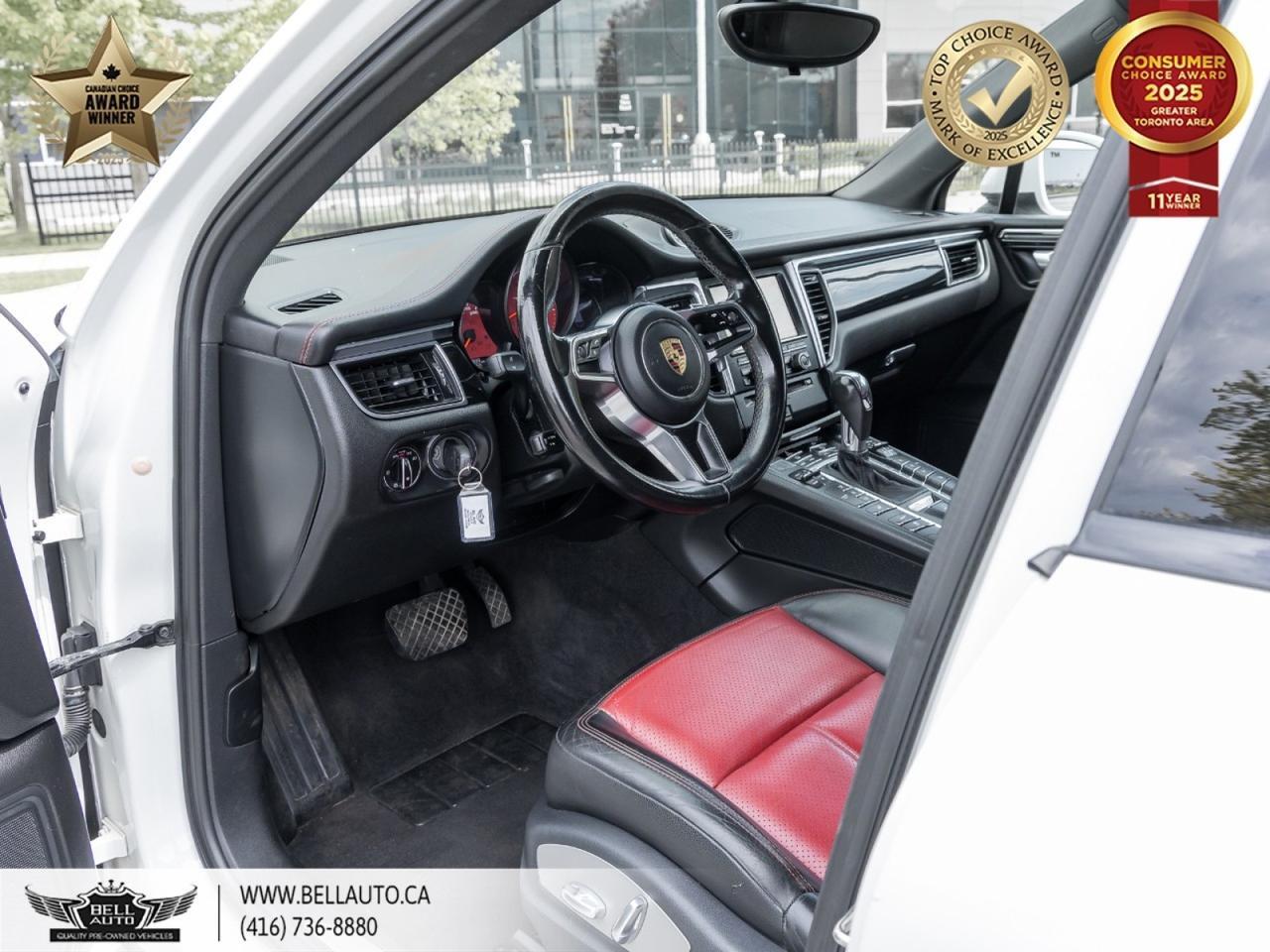 2016 Porsche Macan S | NAVI | PANO | REDLTHR | 20RIMS | REDBRKCLPRS Toronto ON