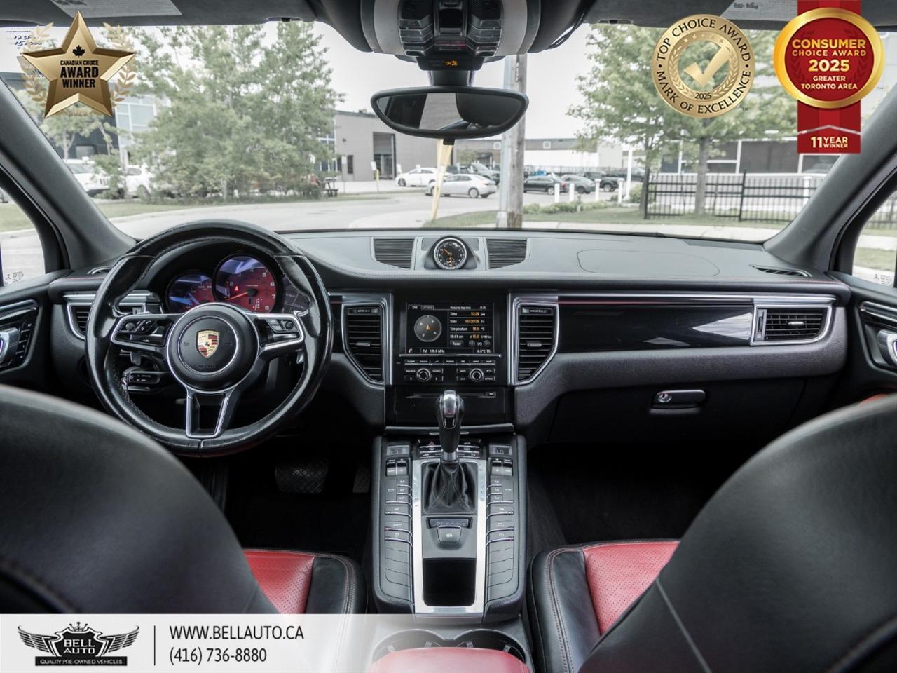 2016 Porsche Macan S | NAVI | PANO | REDLTHR | 20RIMS | REDBRKCLPRS Toronto ON