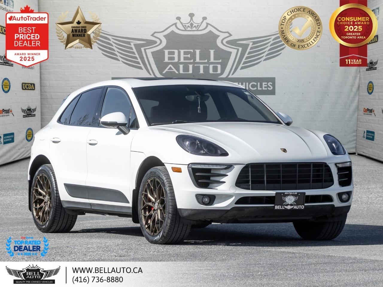 2016 Porsche Macan S | NAVI | PANO | REDLTHR | 20RIMS | REDBRKCLPRS