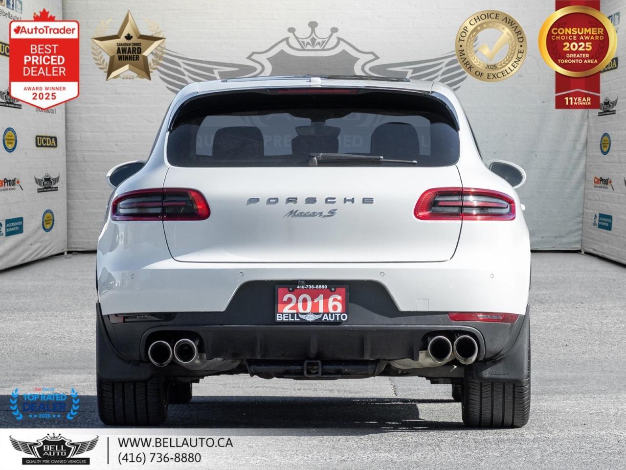 2016 Porsche Macan S AWD REDLTHR 20RIMS NAVI PANO REDBRKCLPRS Toronto ON