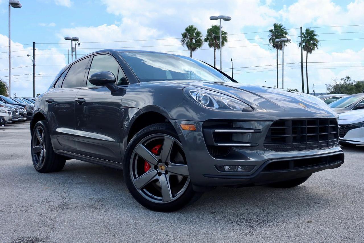 2016 Porsche Macan Turbo Sport Utility 4D