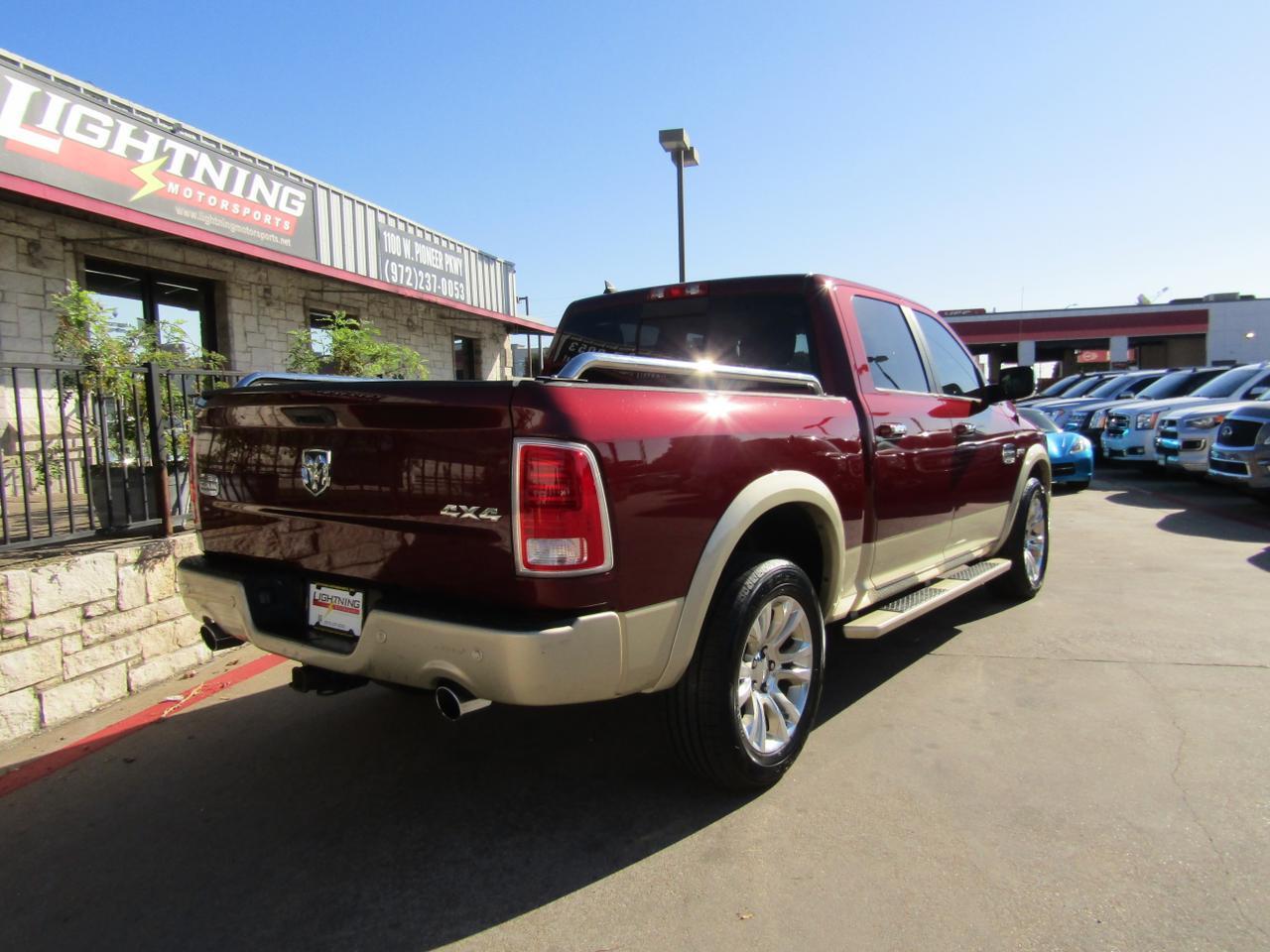 2016 RAM 1500 4WD Crew Cab 140.5 Longhorn Grand Prairie TX
