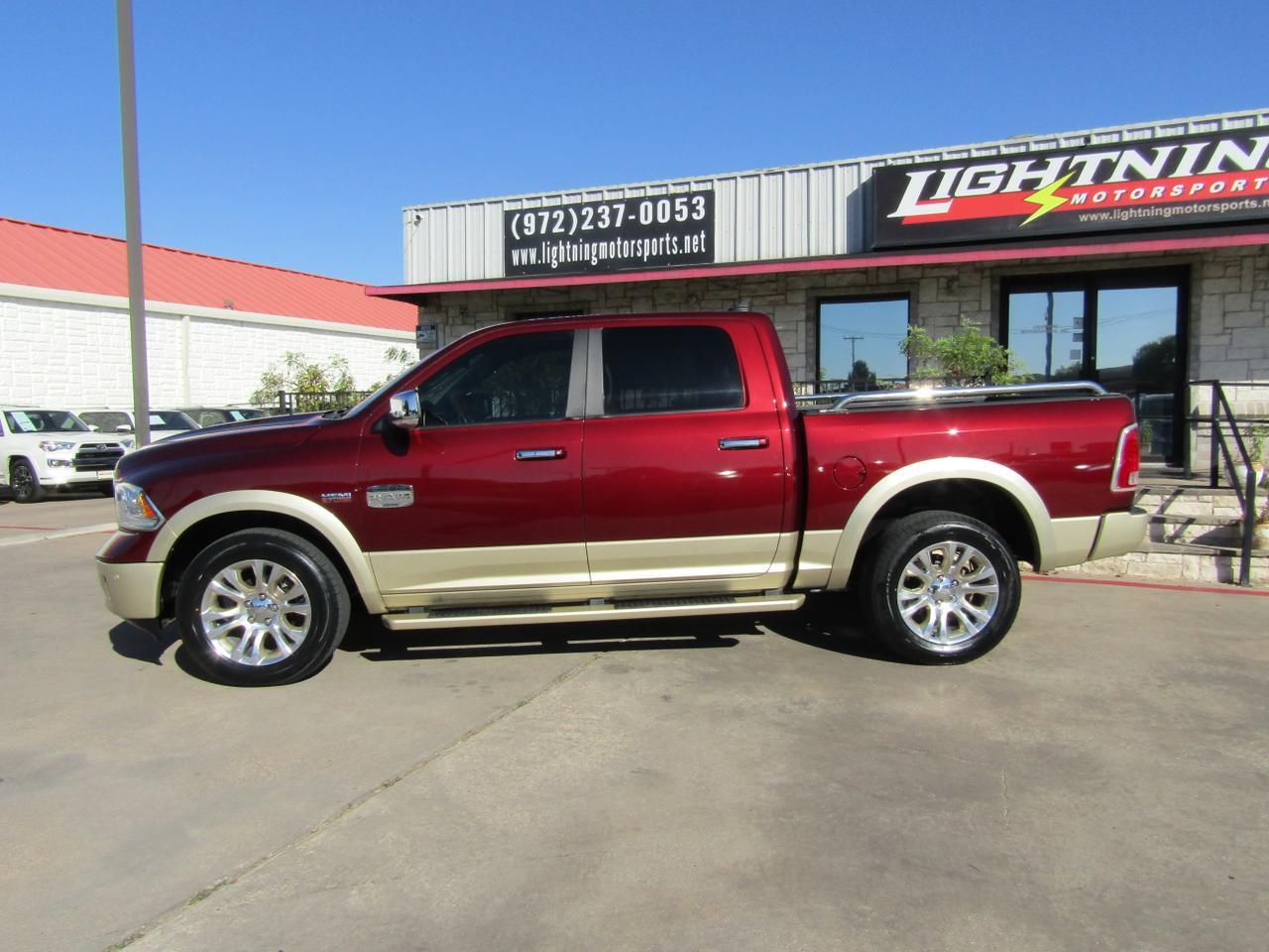 2016 RAM 1500 4WD Crew Cab 140.5 Longhorn Grand Prairie TX
