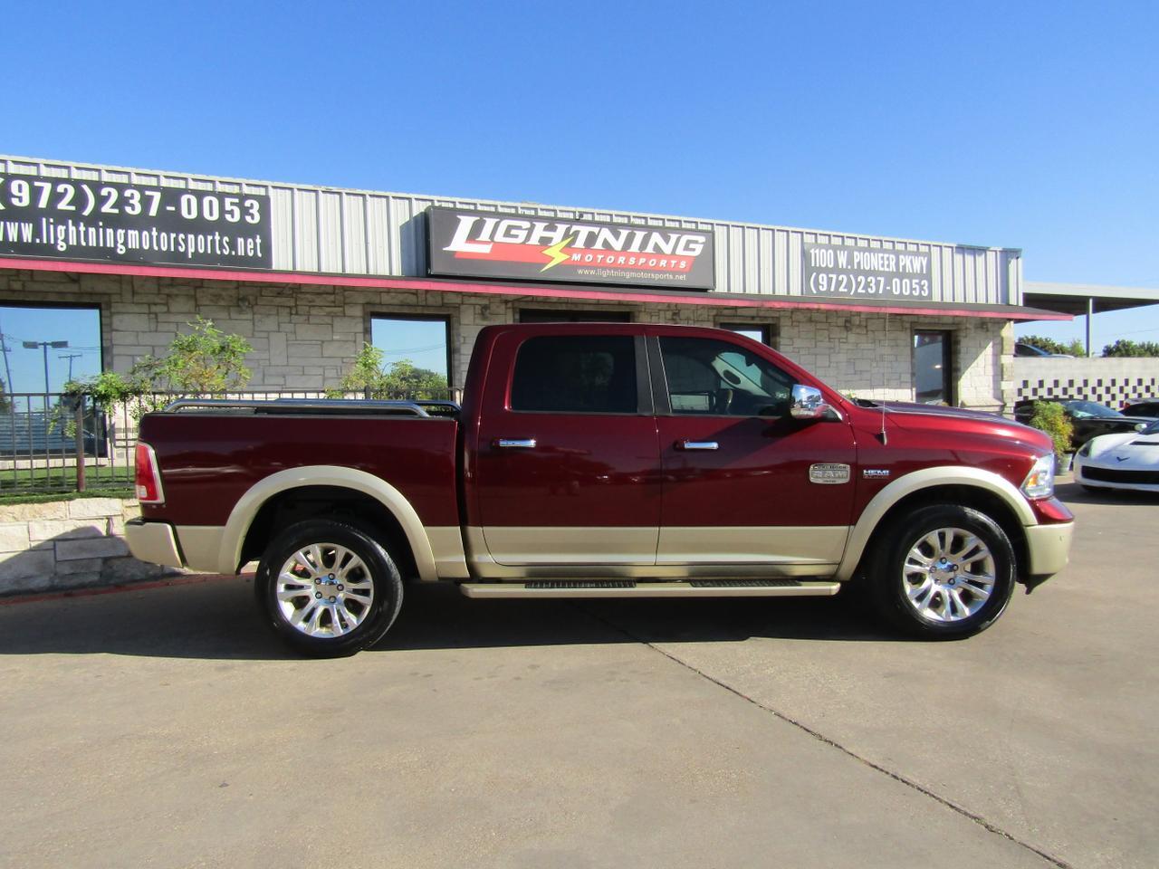 2016 RAM 1500 4WD Crew Cab 140.5 Longhorn Grand Prairie TX