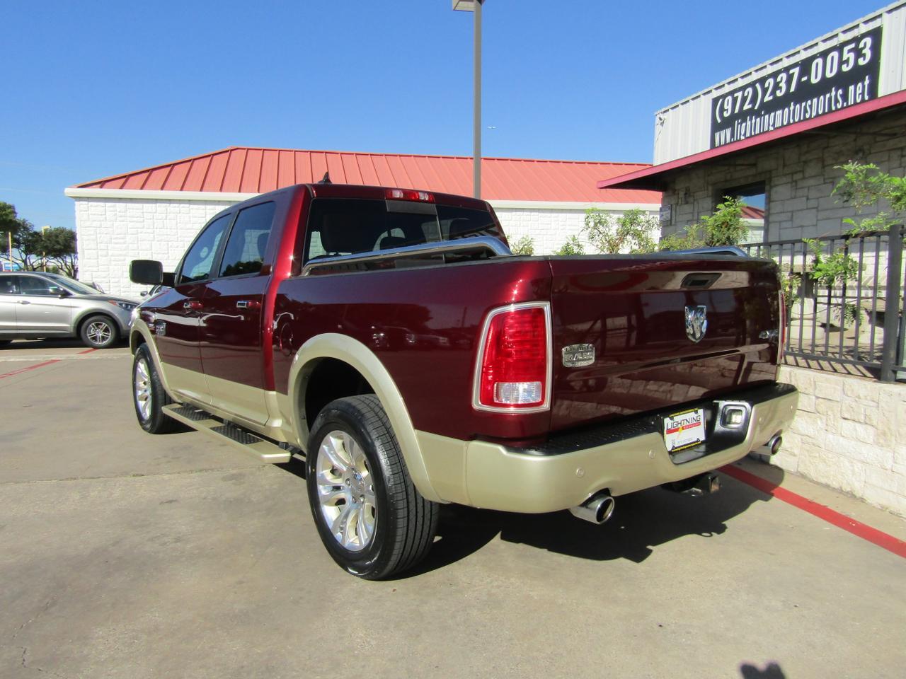 2016 RAM 1500 4WD Crew Cab 140.5 Longhorn Grand Prairie TX