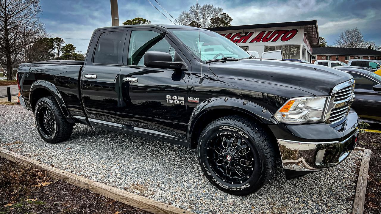 2016 RAM 1500 BIG HORN 4X4, SIRIUS XM, BALLISTIC OFF ROAD RIM