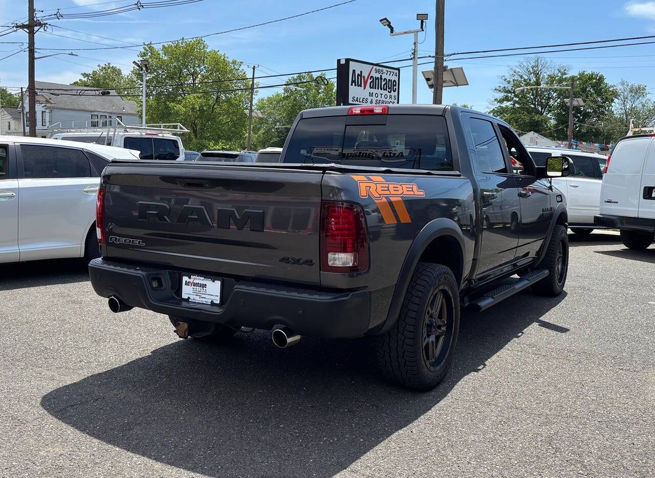 2016 RAM 1500 Rebel 4x4 4dr Crew Cab 5.5 ft. SB Pickup Edison NJ