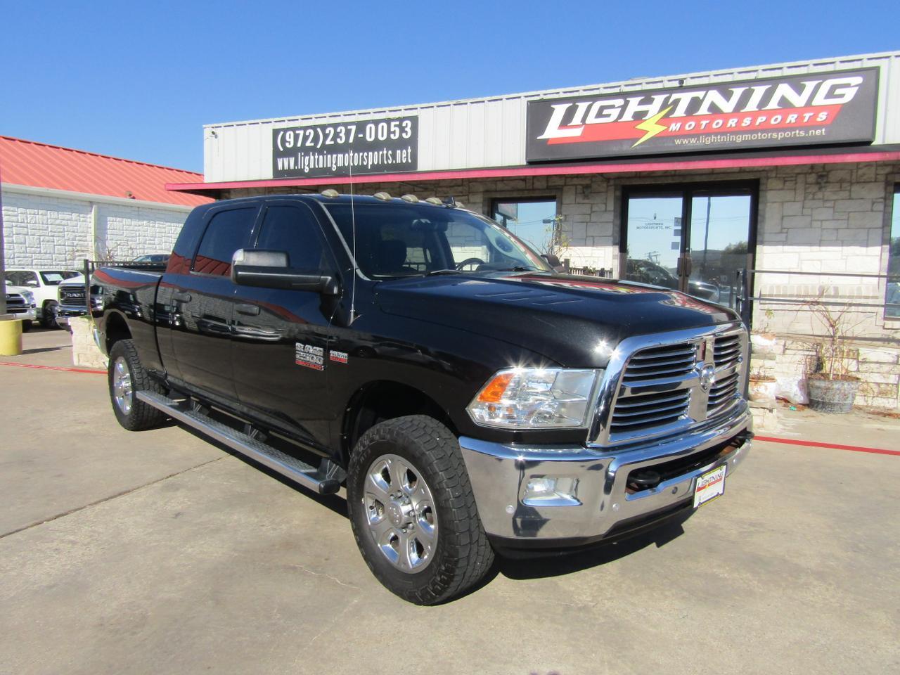 2016 RAM 2500 4WD Mega Cab 160.5 Big Horn Grand Prairie TX