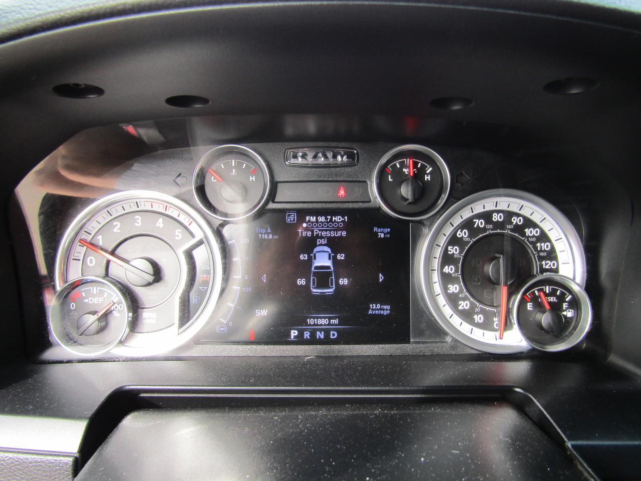 2016 RAM 2500 4WD Mega Cab 160.5 Laramie Grand Prairie TX