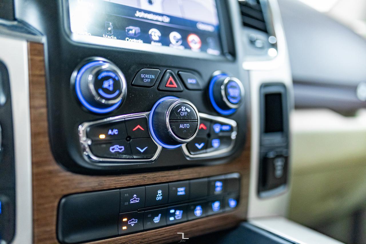 2016 Ram 1500 4x4 Crew Cab Laramie EcoDiesel Leather Roof Nav Red Deer AB