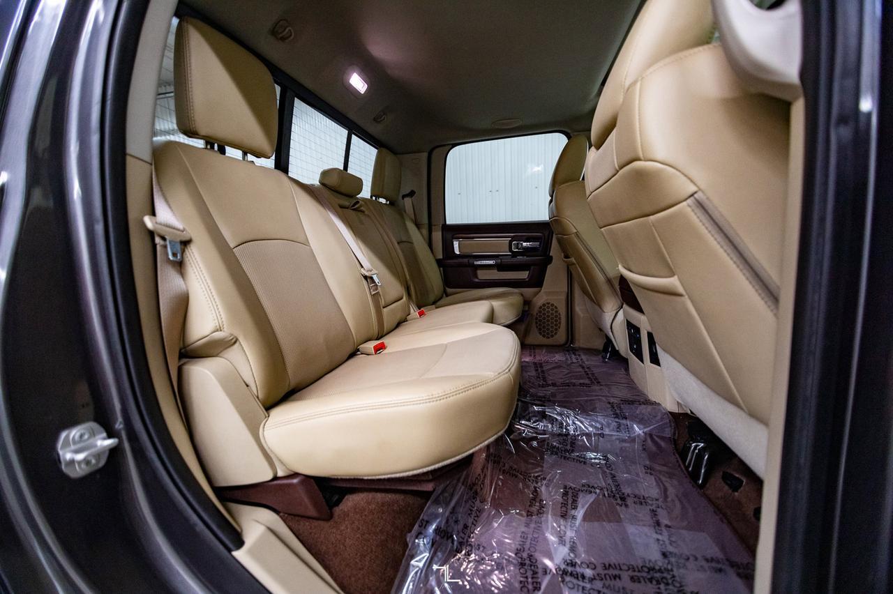 2016 Ram 1500 4x4 Crew Cab Laramie EcoDiesel Leather Roof Nav Red Deer AB