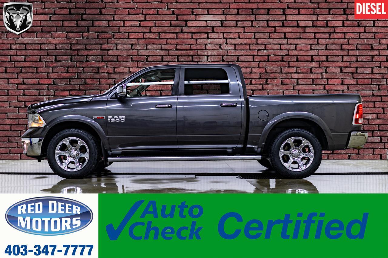 2016 Ram 1500 4x4 Crew Cab Laramie EcoDiesel Leather Roof Nav
