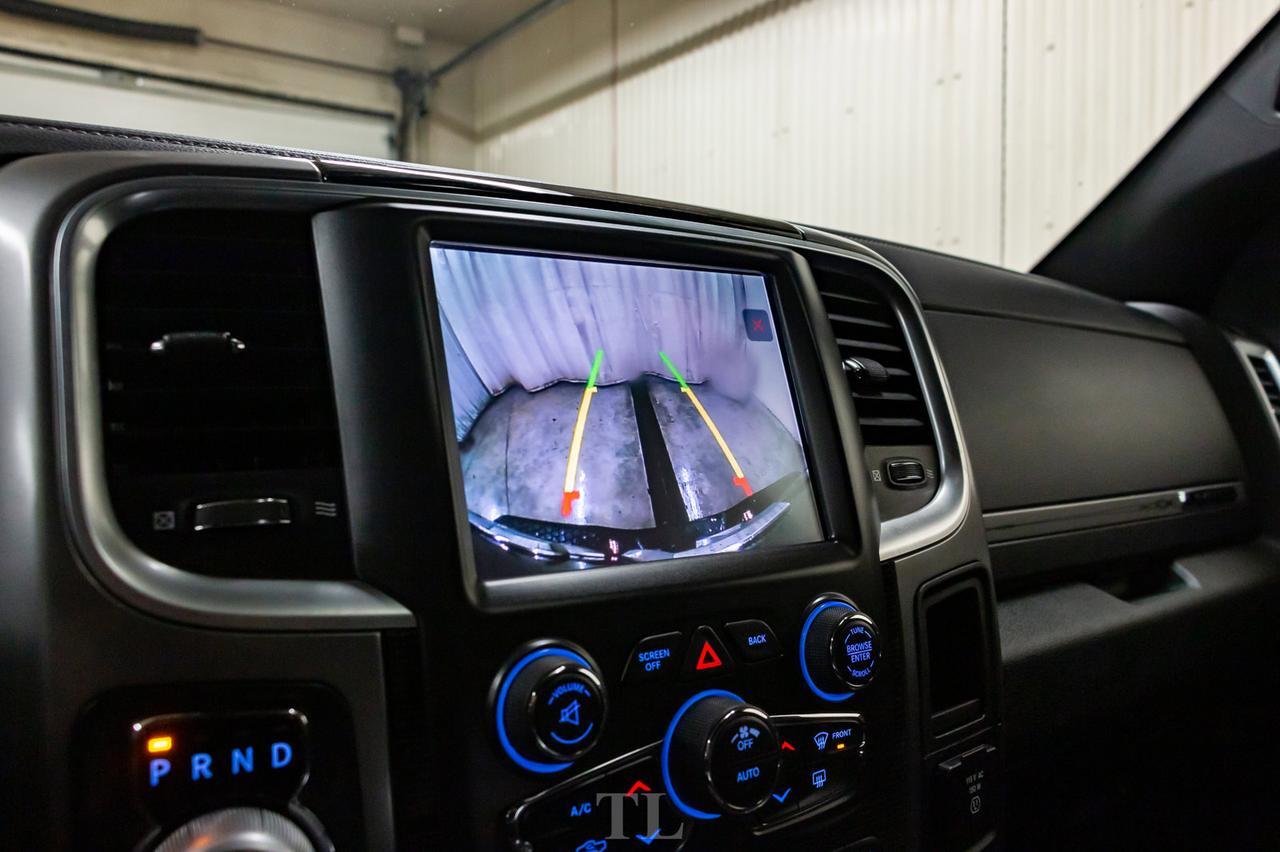 2016 Ram 1500 4x4 Crew Cab Limited EcoDiesel Leather Roof Nav Red Deer AB