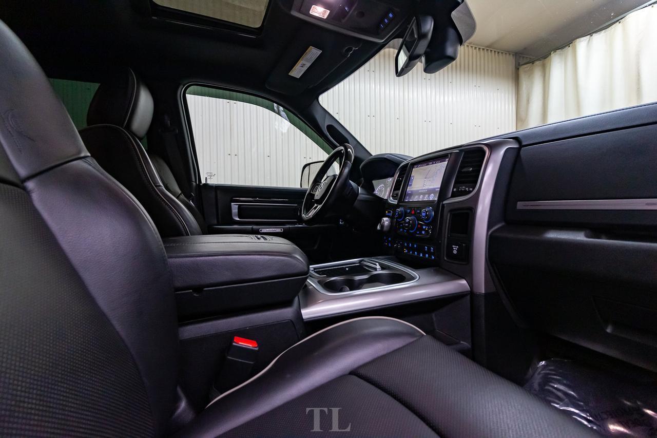 2016 Ram 1500 4x4 Crew Cab Limited EcoDiesel Leather Roof Nav Red Deer AB