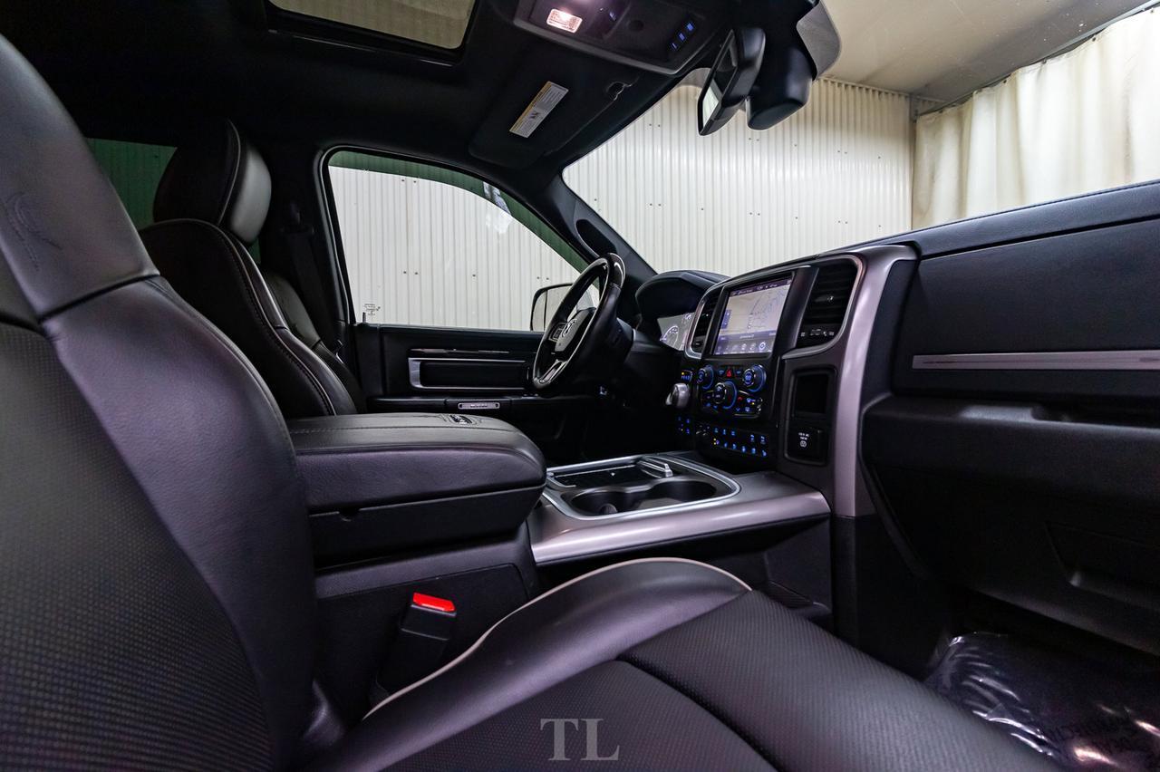 2016 Ram 1500 4x4 Crew Cab Limited EcoDiesel Leather Roof Nav Red Deer AB