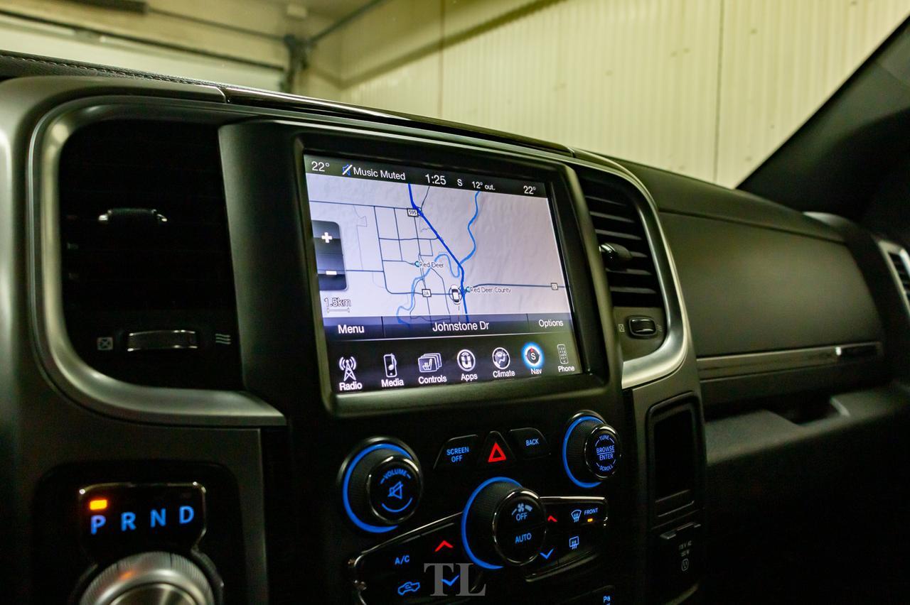 2016 Ram 1500 4x4 Crew Cab Limited EcoDiesel Leather Roof Nav Red Deer AB
