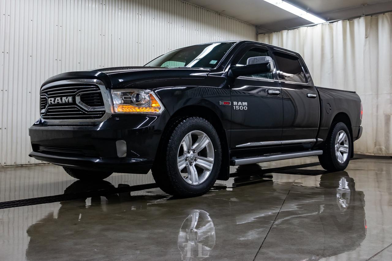 2016 Ram 1500 4x4 Crew Cab Limited EcoDiesel Leather Roof Nav Red Deer AB