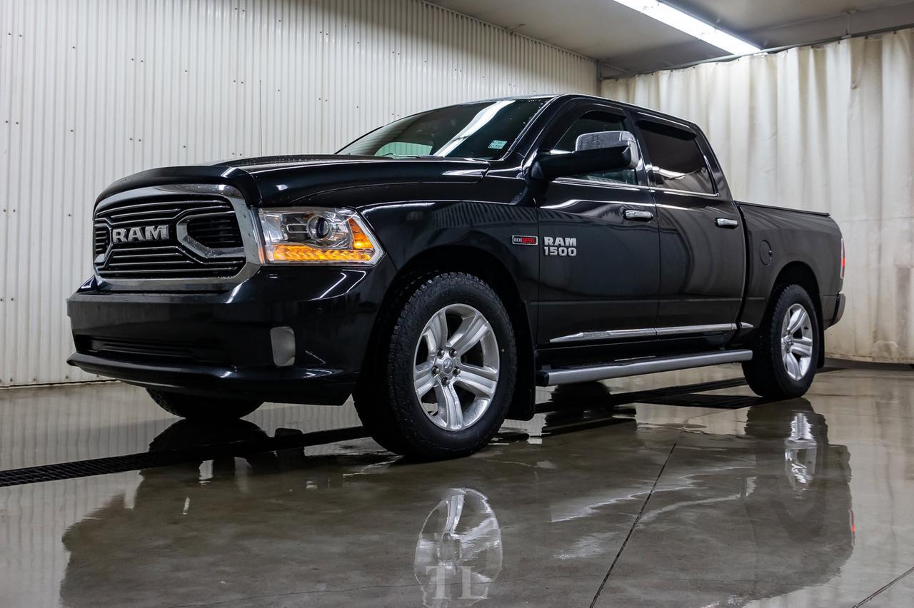 2016 Ram 1500 4x4 Crew Cab Limited EcoDiesel Leather Roof Nav Red Deer AB
