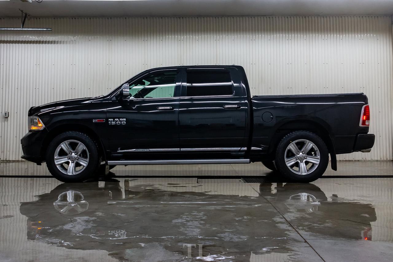 2016 Ram 1500 4x4 Crew Cab Limited EcoDiesel Leather Roof Nav Red Deer AB