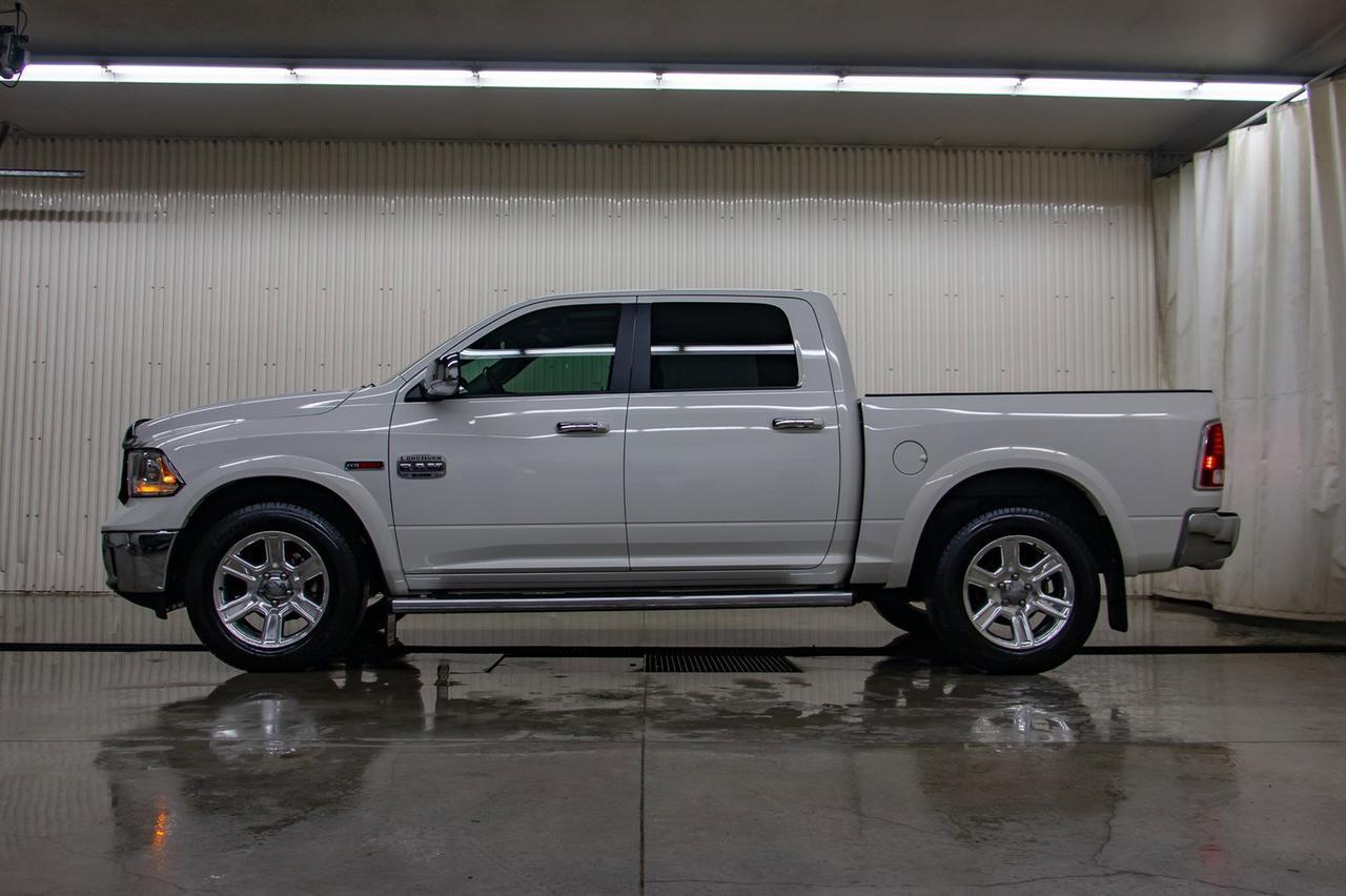 2016 Ram 1500 4x4 Crew Cab Longhorn Diesel Leather Roof Nav Red Deer AB