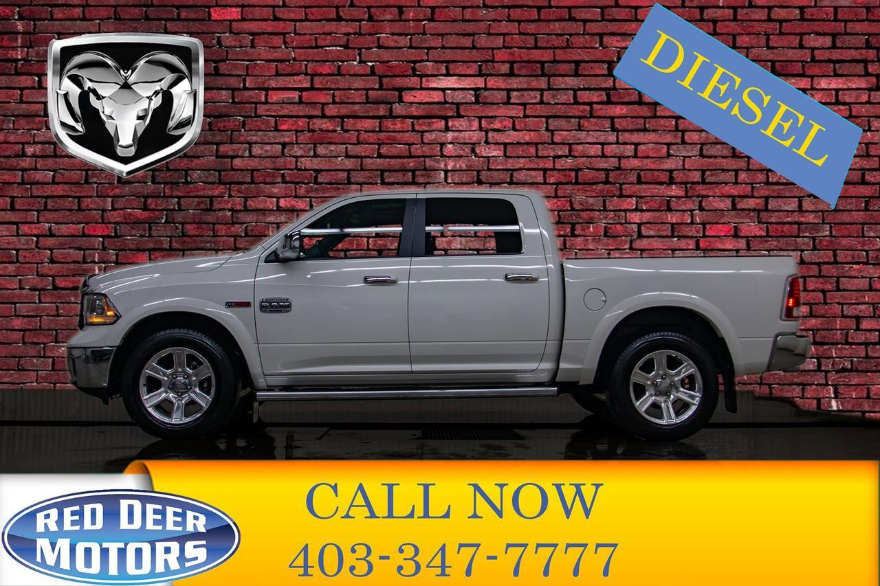 2016 Ram 1500 4x4 Crew Cab Longhorn Diesel Leather Roof Nav