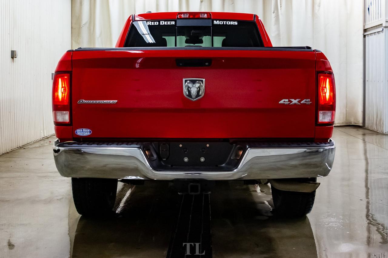 2016 Ram 1500 4x4 Crew Cab Outdoorsman EcoDiesel BCam Red Deer AB