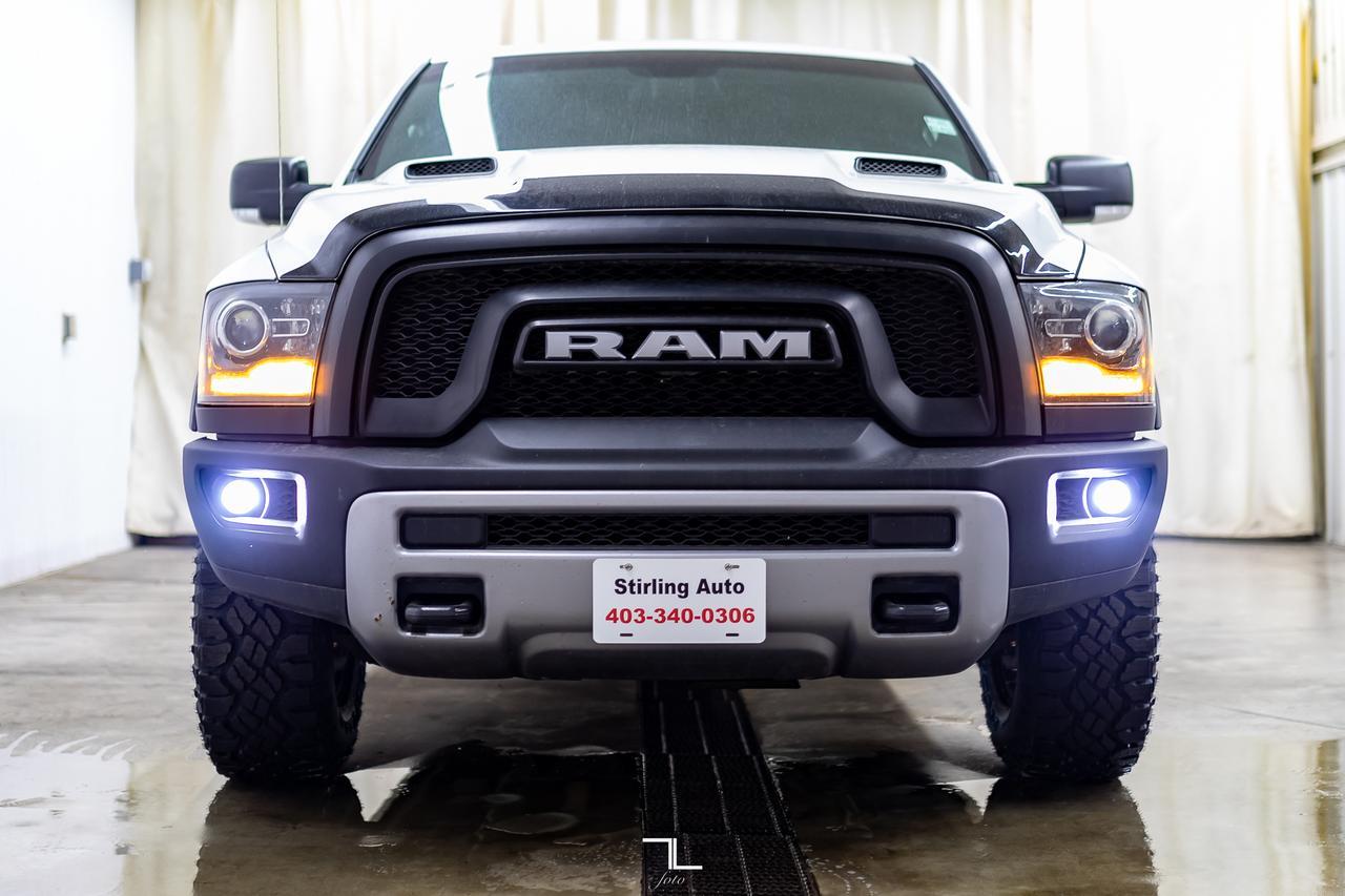 2016 Ram 1500 4x4 Crew Cab Rebel Leather Roof Nav Red Deer AB