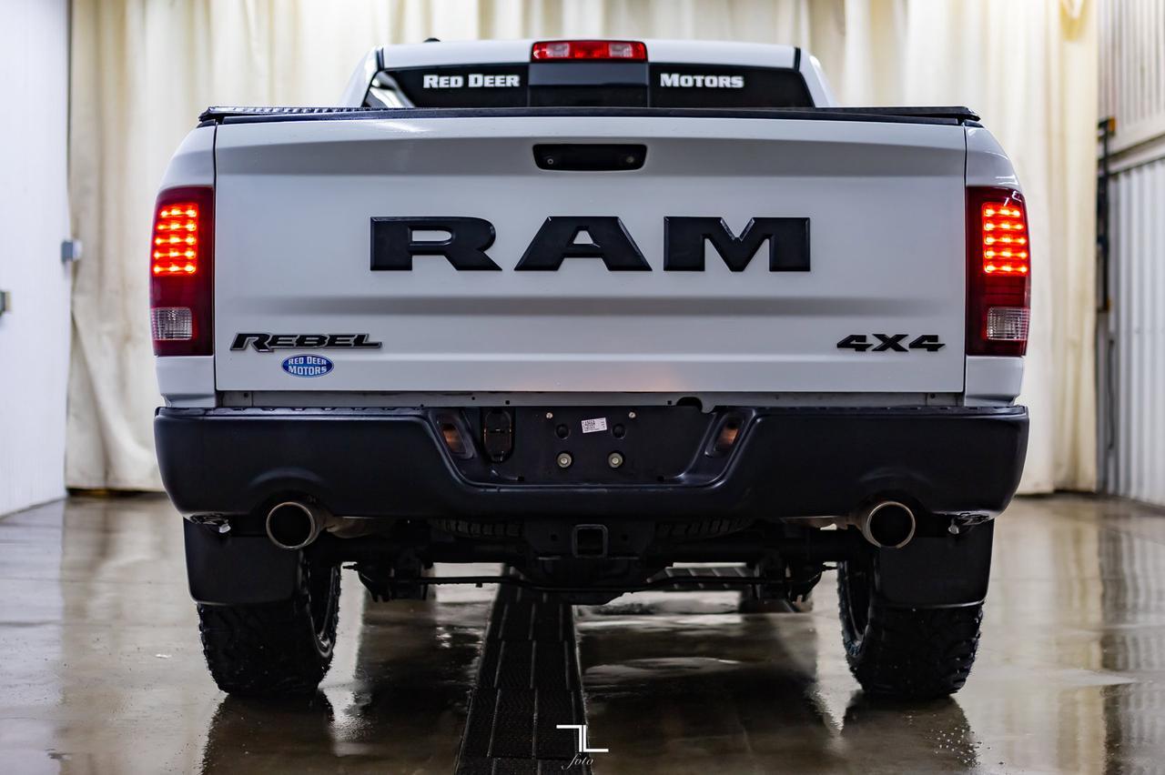 2016 Ram 1500 4x4 Crew Cab Rebel Leather Roof Nav Red Deer AB