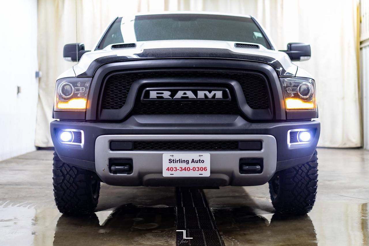 2016 Ram 1500 4x4 Crew Cab Rebel Leather Roof Nav Red Deer AB