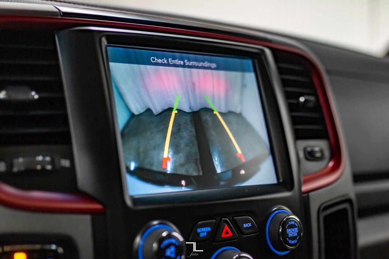 2016 Ram 1500 4x4 Crew Cab Rebel Leather Roof Nav Red Deer AB