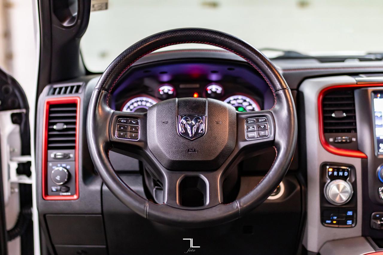 2016 Ram 1500 4x4 Crew Cab Rebel Leather Roof Nav Red Deer AB