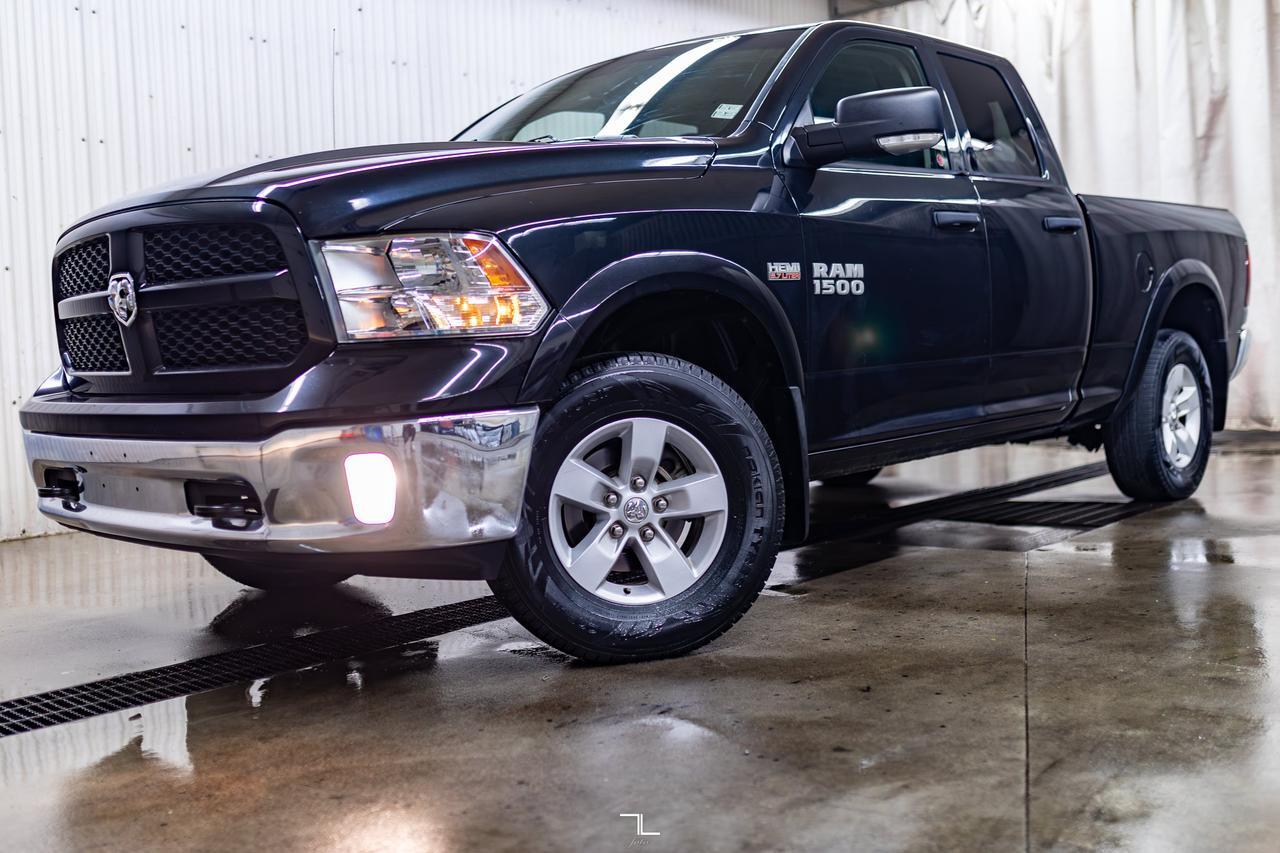 2016 Ram 1500 4x4 Quad Cab Outdoorsman PSeat BCam Red Deer AB