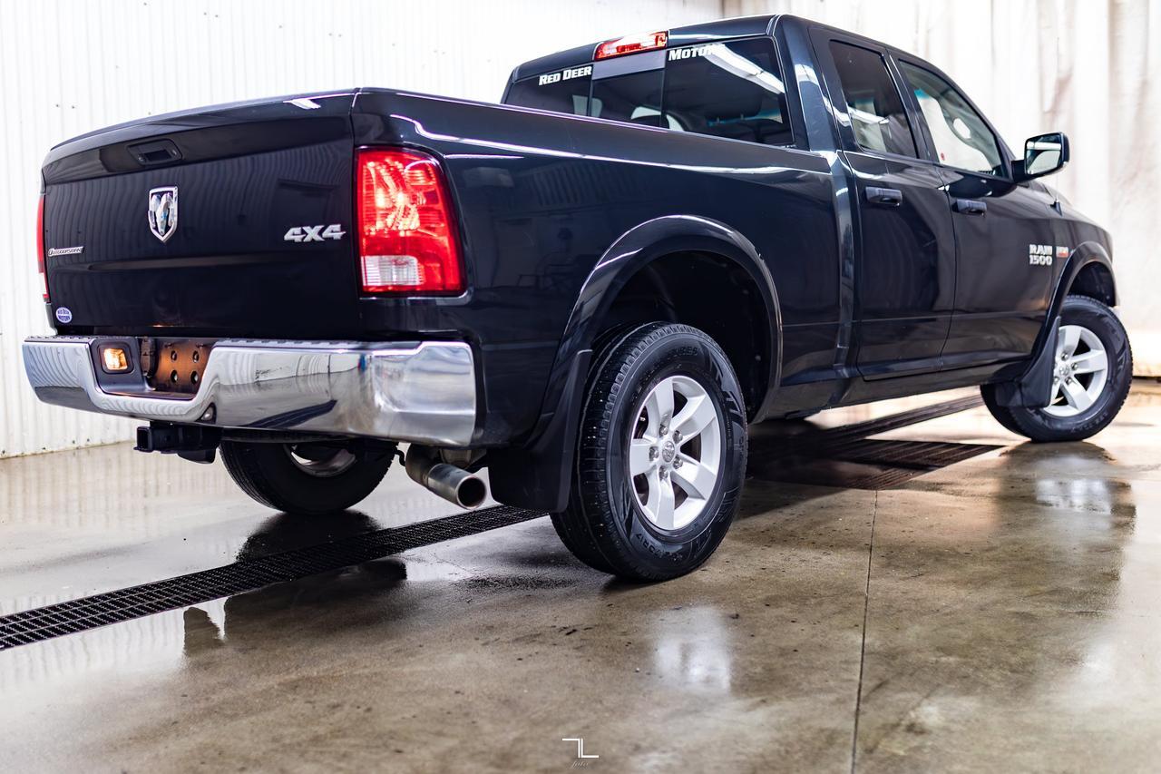 2016 Ram 1500 4x4 Quad Cab Outdoorsman PSeat BCam Red Deer AB