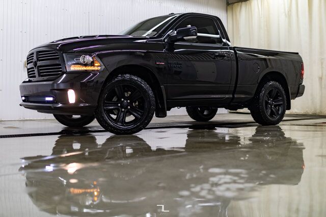 2016 Ram 1500 4x4 Reg Cab Sport Leather Nav BCam Red Deer AB