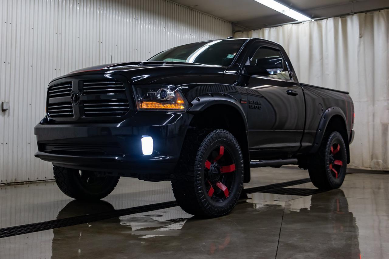 2016 Ram 1500 4x4 Reg Cab Sport Leather Nav Wheels Red Deer AB