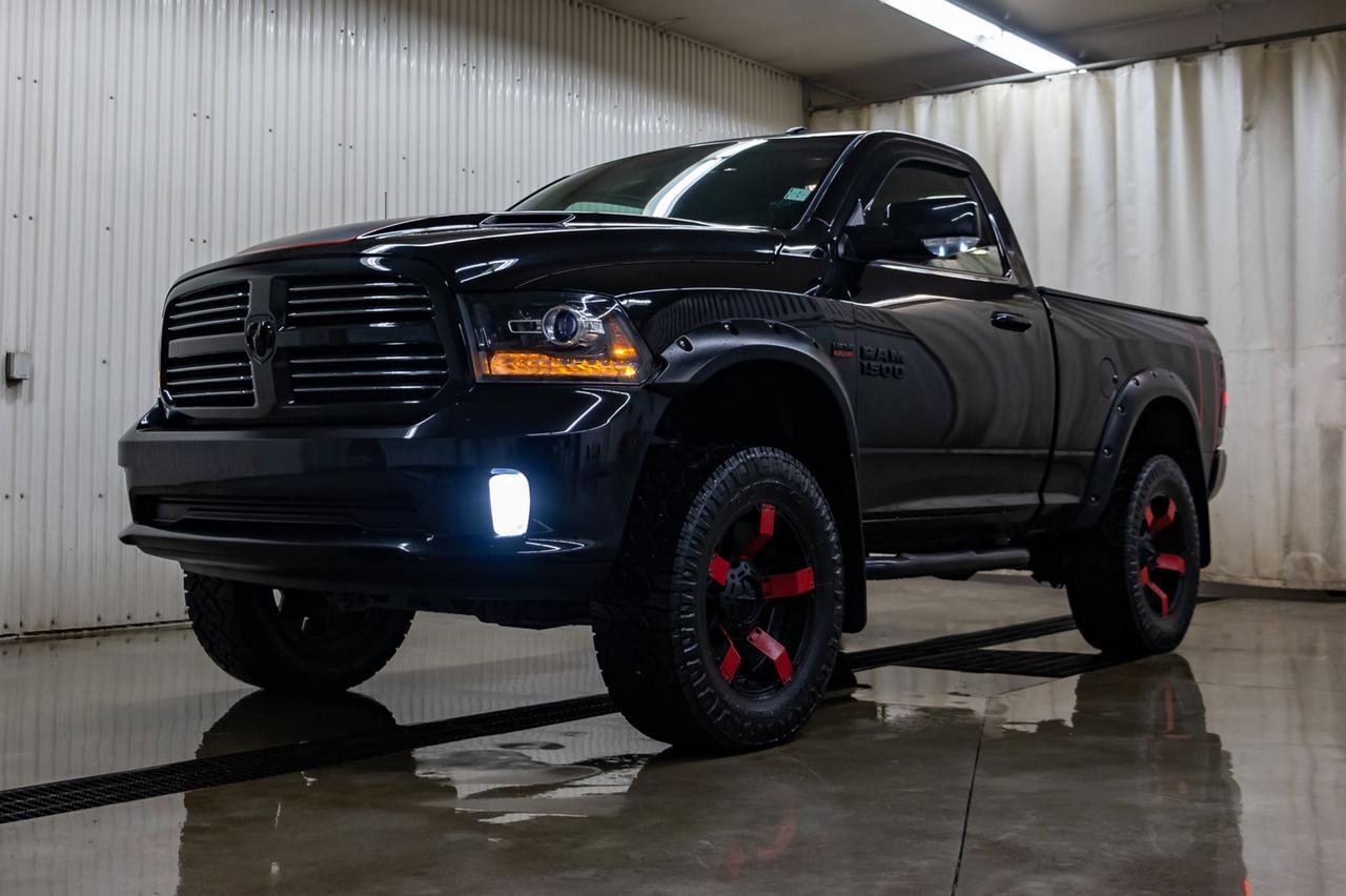 2016 Ram 1500 4x4 Reg Cab Sport Leather Nav Wheels Red Deer AB