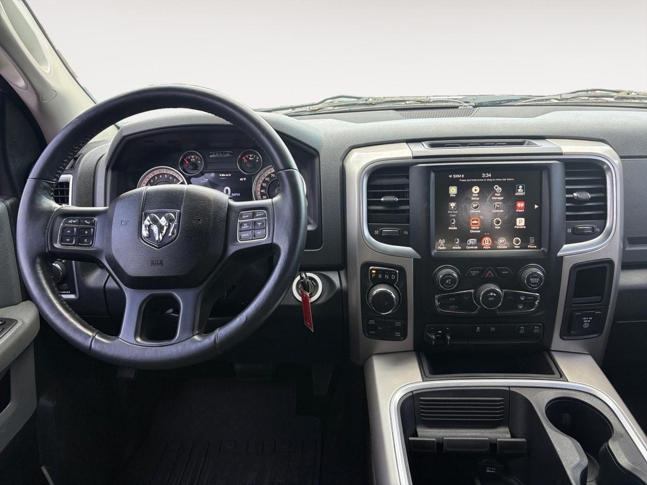 2016 Ram 1500 Big Horn, RUNNING BOARDS, REAR POWER SLIDING WINDOW, BACKUP CAMERA WITH PARKING SENSORS, TOW PACKAGE, LOW MILEAGE, THIS TRUCK IS LIKE BRAND NEW!