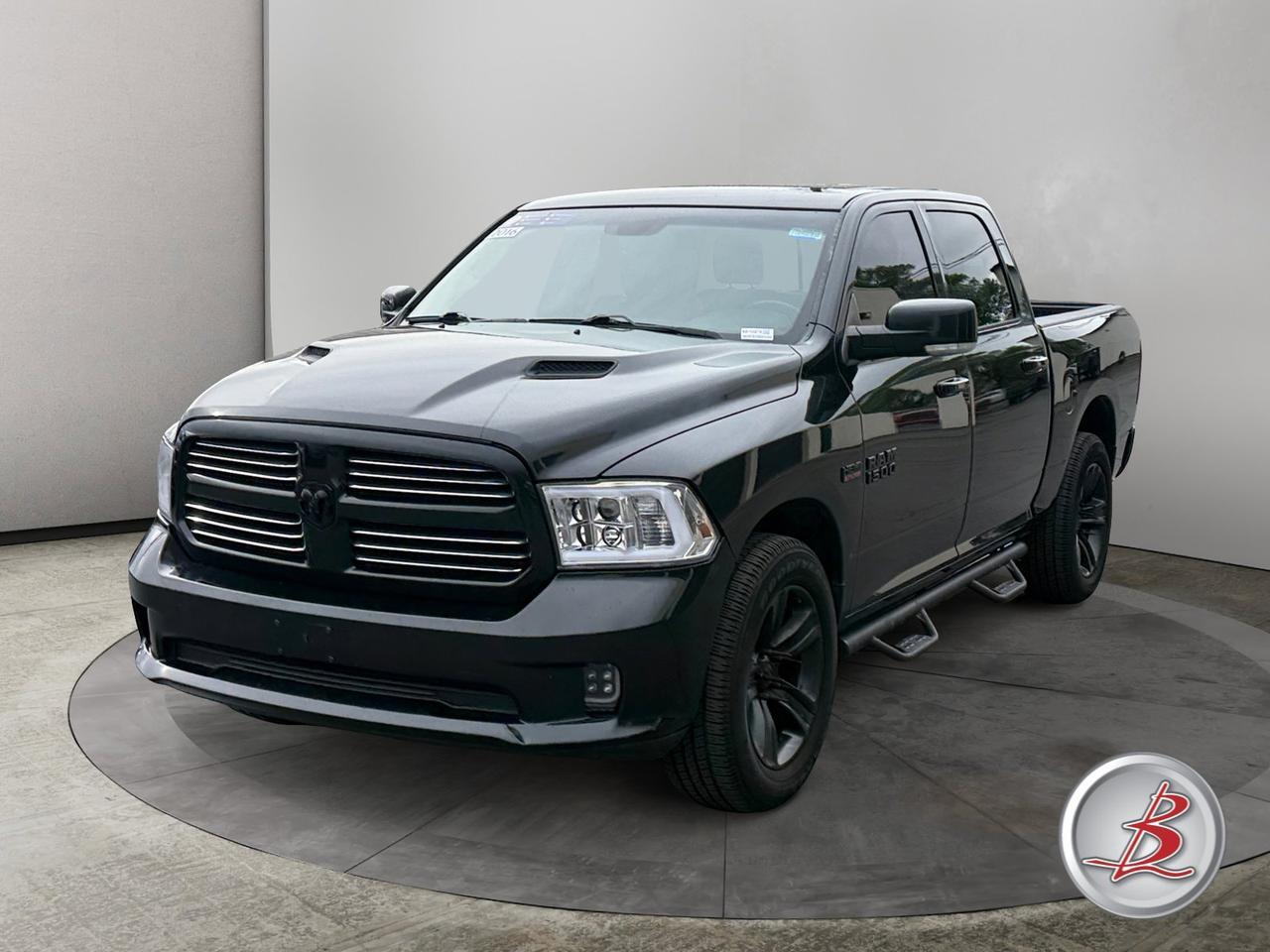 2016 Ram 1500 Crew Cab 4x4 Sport w/Black Sport appearance group Salt Lake City UT