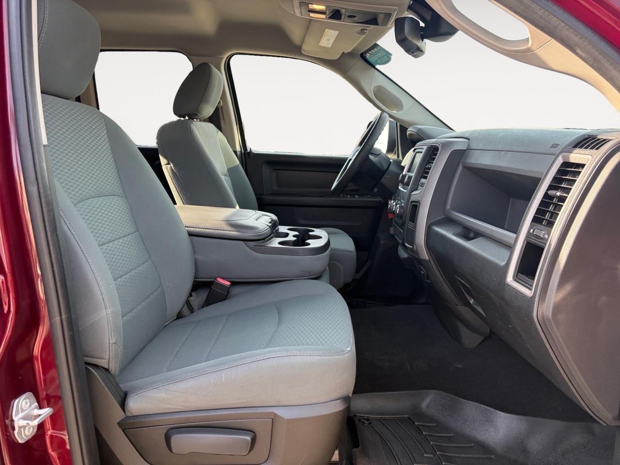 2016 Ram 1500 Express, 4X4, TOW PACKAGE, BACKUP CAMERA, CUSTOM FUEL WHEELS, BLUETOOTH, LOW MILEAGE, CLEAN CARFAX, RED HOT & READY TO RIDE!