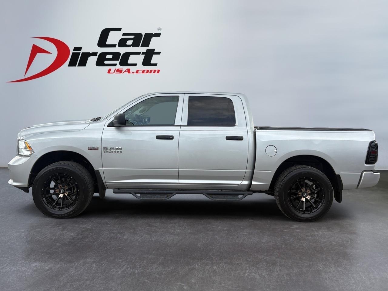 2016 Ram 1500 Express, BLACK TUBULAR SIDE STEPS, BED LINER, TOW PACKAGE, CUSTOM KMC WHEELS, ONLY 40K MILES, CLEAN CARFAX, THIS TRUCK IS LIKE BRAND NEW!