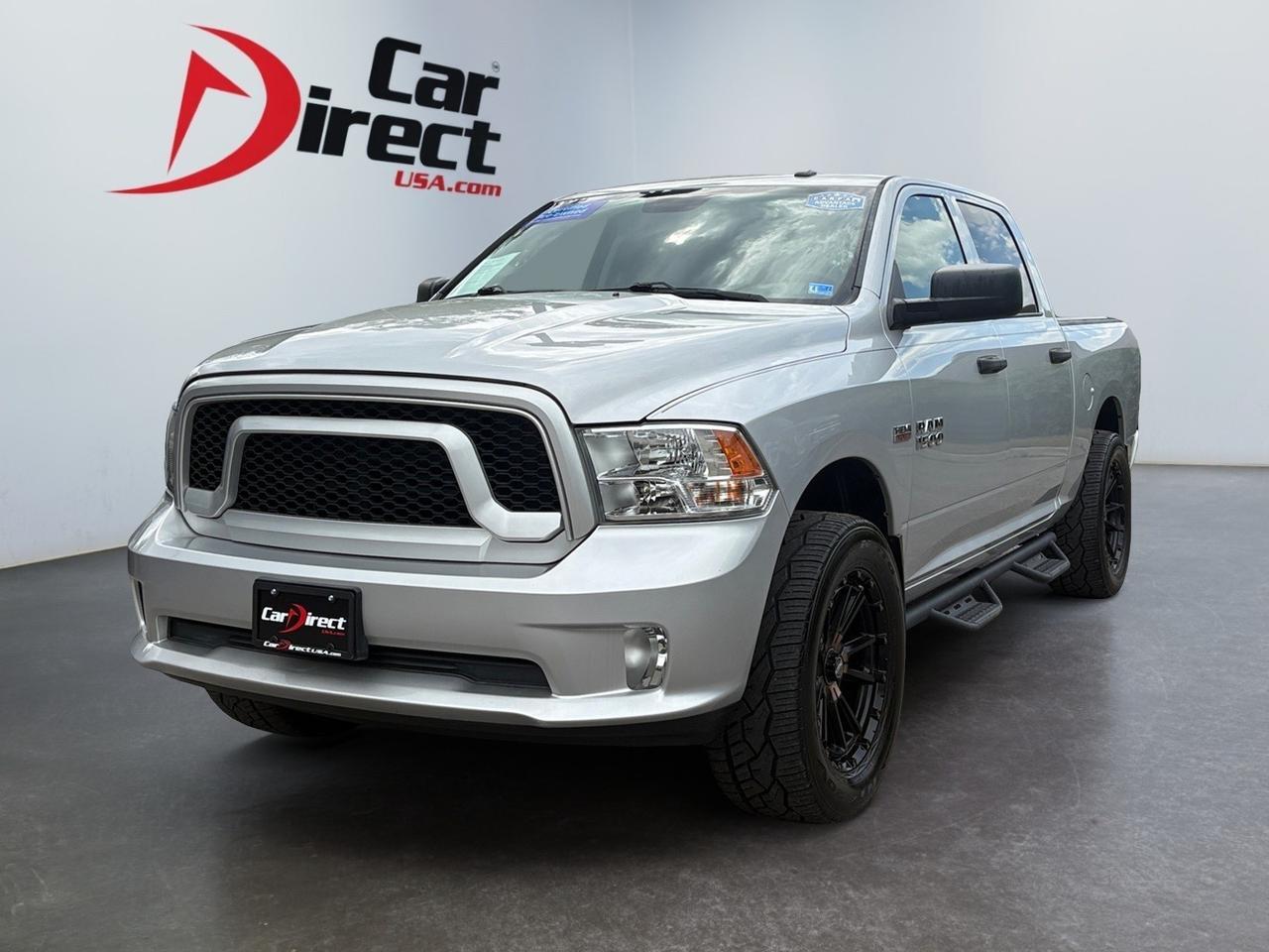 2016 Ram 1500 Express, BLACK TUBULAR SIDE STEPS, BED LINER, TOW PACKAGE, CUSTOM KMC WHEELS, ONLY 40K MILES, CLEAN CARFAX, THIS TRUCK IS LIKE BRAND NEW!