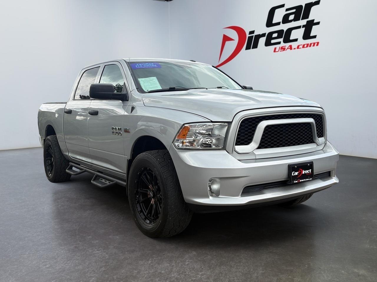 2016 Ram 1500 Express, BLACK TUBULAR SIDE STEPS, BED LINER, TOW PACKAGE, CUSTOM KMC WHEELS, ONLY 40K MILES, CLEAN CARFAX, THIS TRUCK IS LIKE BRAND NEW! Virginia Beach VA