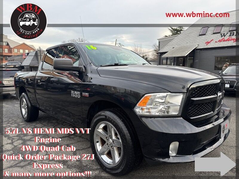 2016 Ram 1500 Express Quad Cab 4WD