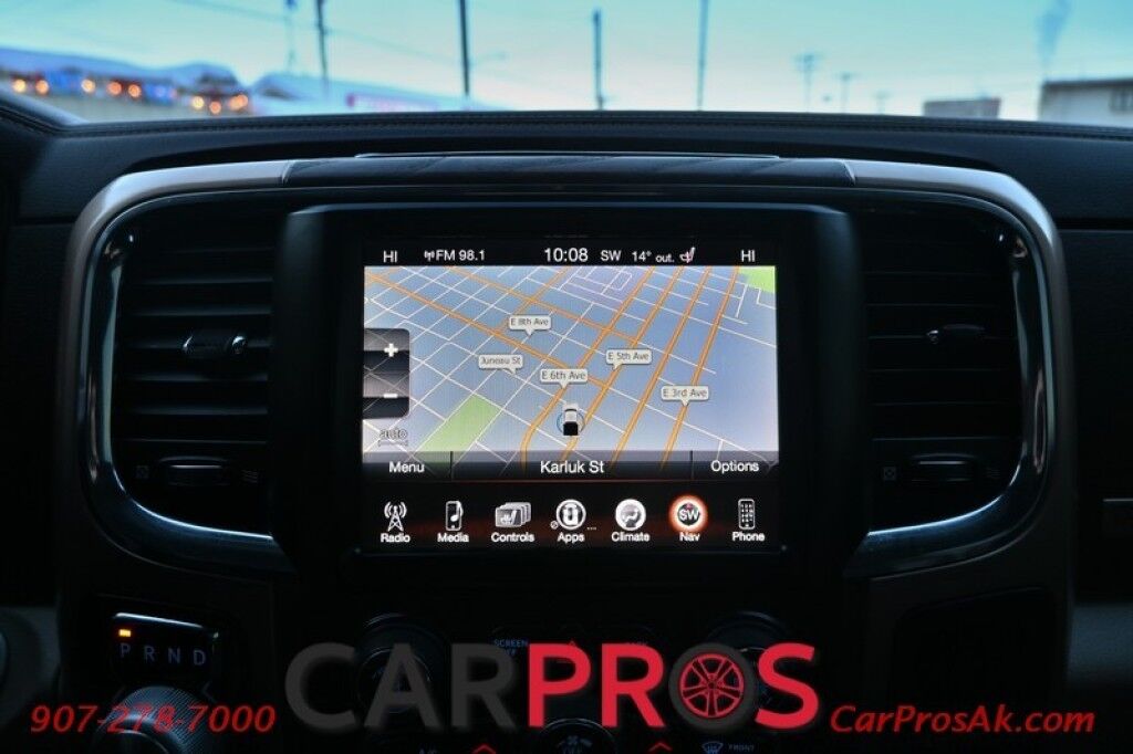 2016 Ram 1500 Laramie Longhorn - 4X4 - Crew Cab - 5.7L HEMI V8 - Auto Start - Heated and Cooled Leather Seats - Navigation - Backup Camera - Tow Pkg - Front and Rear Parking Sensors - Tonneau Cover - Ram Boxes Anchorage AK