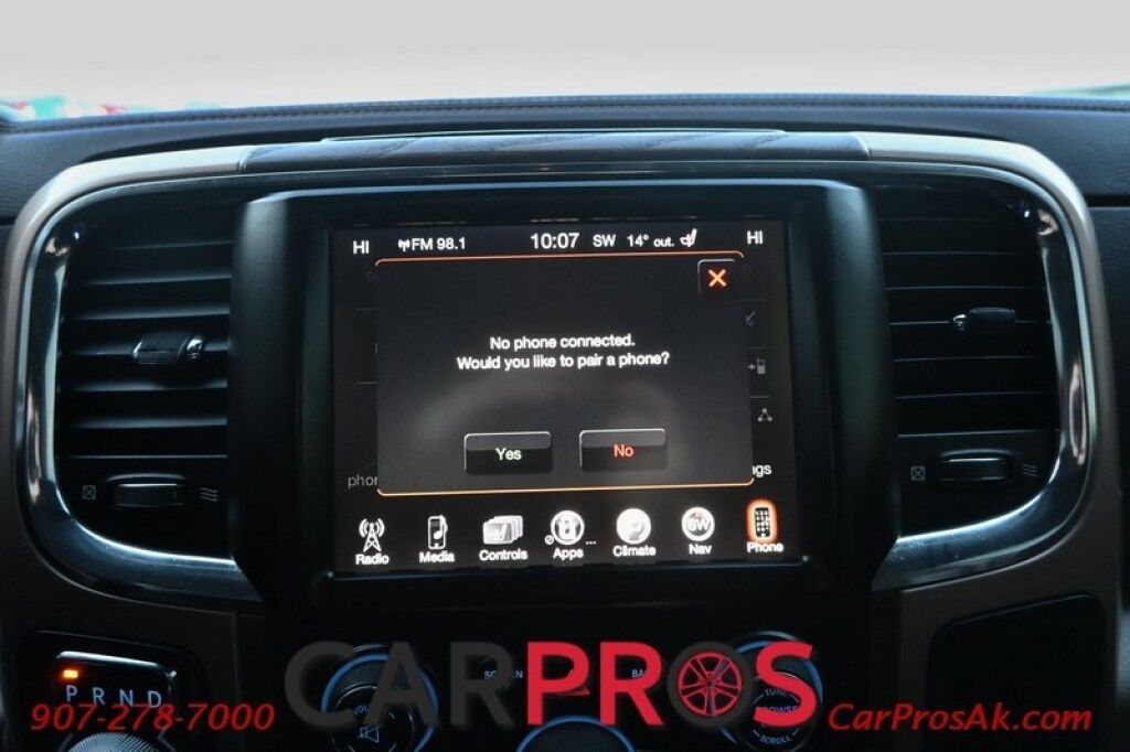 2016 Ram 1500 Laramie Longhorn - 4X4 - Crew Cab - 5.7L HEMI V8 - Auto Start - Heated and Cooled Leather Seats - Navigation - Backup Camera - Tow Pkg - Front and Rear Parking Sensors - Tonneau Cover - Ram Boxes Anchorage AK