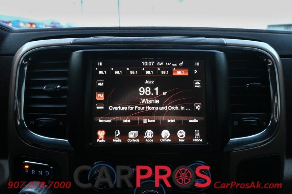 2016 Ram 1500 Laramie Longhorn - 4X4 - Crew Cab - 5.7L HEMI V8 - Auto Start - Heated and Cooled Leather Seats - Navigation - Backup Camera - Tow Pkg - Front and Rear Parking Sensors - Tonneau Cover - Ram Boxes Anchorage AK